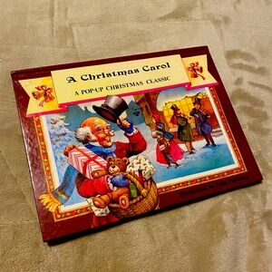 Vintage ~ A Christmas Carol Pop-Up Book ,  Illustrated by John Patience ❤️